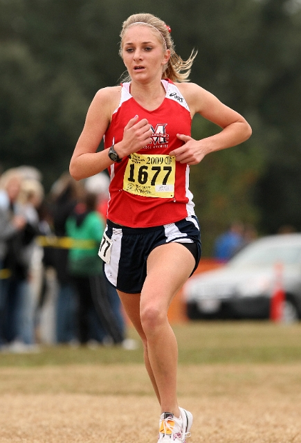 2009 CIF XC Girls D4-084.JPG - 2009 California CIF Cross Country Championships, Woodward Park, Fresno, California